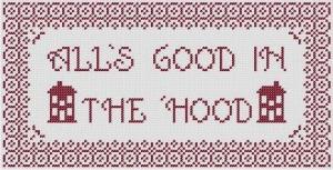 All's Good in the 'Hood stitch view