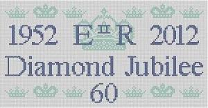 ERII Diamond Jubilee stitched view