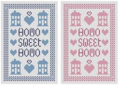 Homo Sweet Homo stitch view overview