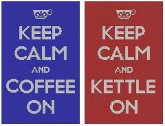 Keep Calm Duo stitched view
