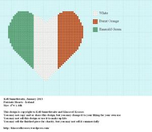 Patriotic Hearts - Ireland